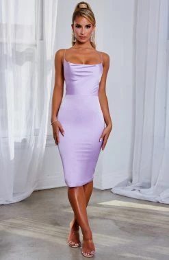 C.F Katiana Midi Dress - Lilac NEW ARRIVALS
