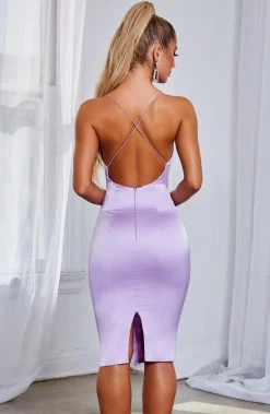 C.F Katiana Midi Dress - Lilac NEW ARRIVALS
