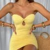 Y.Z Kenna Mini Dress - Lemon NEW ARRIVALS
