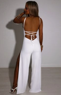 L.F Khloe Jumpsuit - White