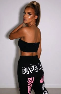 L.F NEW ARRIVALS Chloe Bandeau - Black