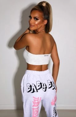 L.F NEW ARRIVALS Chloe Bandeau - Grey