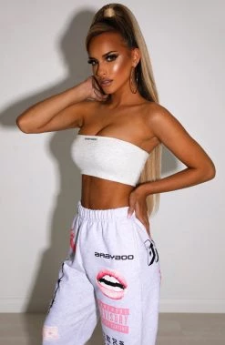 L.F NEW ARRIVALS Chloe Bandeau - Grey