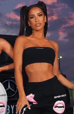 L.F NEW ARRIVALS Chloe Bandeau - Black