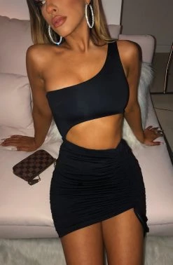 L.F Kiara Mini Dress - Black NEW ARRIVALS