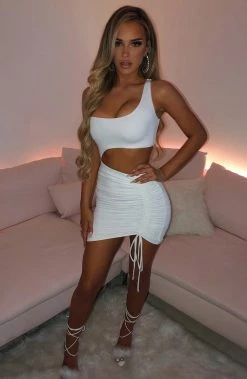 L.F Kiara Mini Dress - White