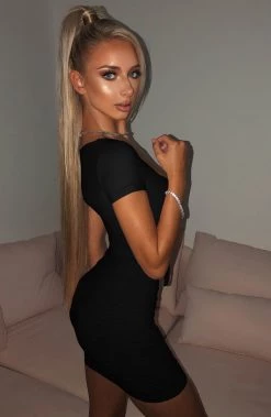 L.F NEW ARRIVALS Kiera Mini Dress - Black