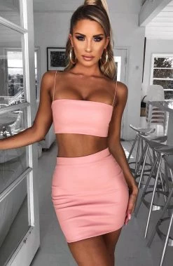 S.D Rebel Mini Skirt - Pink