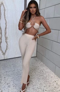 T.T Kyana Crop - Beige