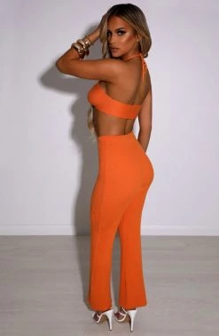 T.T Kyana Crop - Orange