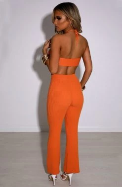 T.T NEW ARRIVALS Kyana Pants - Orange
