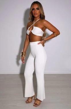 T.T Kyana Crop - White