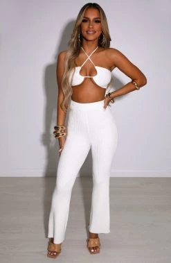 T.T Kyana Crop - White