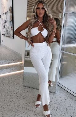 T.T Kyana Crop - White