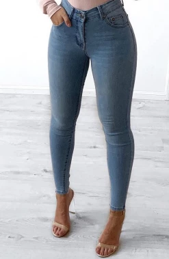 W.K Mia Jeans - Blue Denim BACK IN