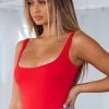 F.I Amaya Bodysuit-Red