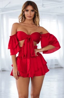 F.I CLOTHING Shakira Set - Red