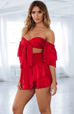 F.I CLOTHING Shakira Set - Red