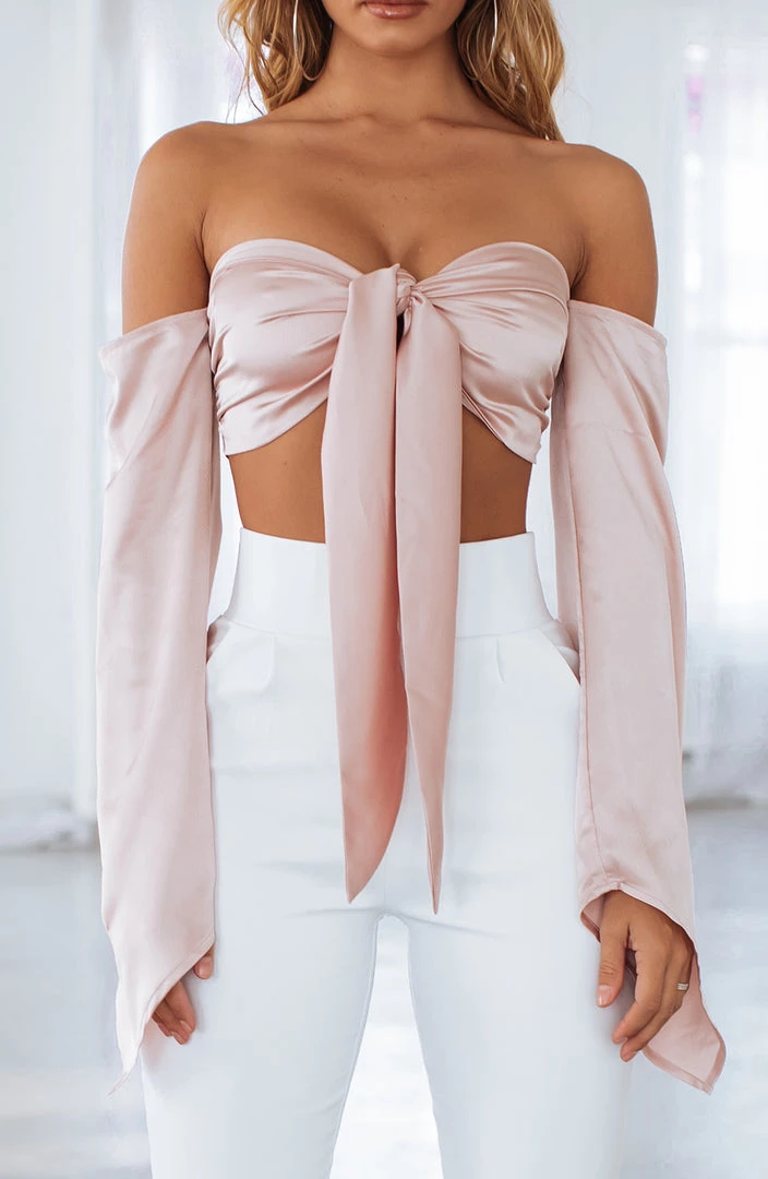 S.D NEW ARRIVALS Sariyah Top - Dusty Pink