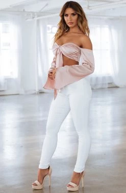 S.D NEW ARRIVALS Sariyah Top - Dusty Pink