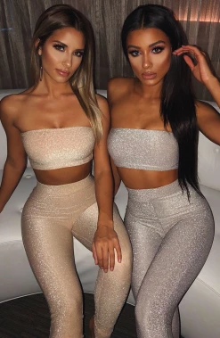 F.I Nia Top - Gold Sparkle