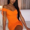 F.I CLOTHING Samantha Mini Dress - Orange