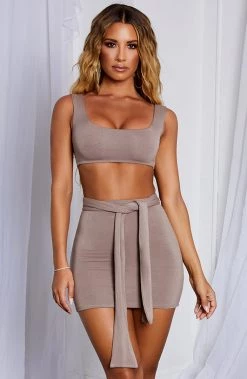 S.D NEW ARRIVALS Juliana Set - Mocha