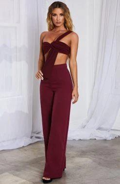 C.F Sets Elle Top - Burgundy