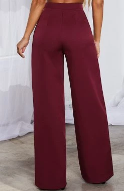 F.I Vivian Pants - Burgundy BACK IN