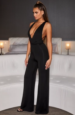 Babyboo Fashion Playsuits + Jumpsuits LA Bish Jumpsuit - Black