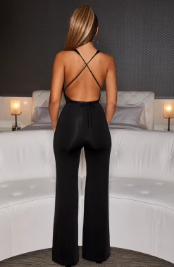 Babyboo Fashion Playsuits + Jumpsuits LA Bish Jumpsuit - Black