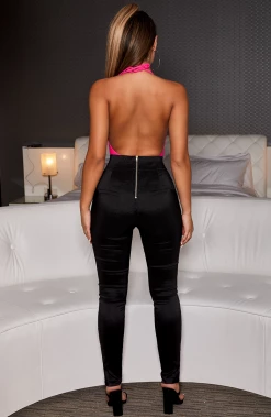 A.G Heartbeat Pants - Black Shine NEW ARRIVALS