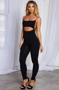 L.F Lexi Jumpsuit - Black SALE