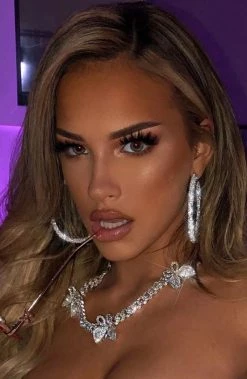 L.F Natalie Hoop Earrings - Silver NEW ARRIVALS