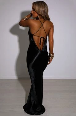 M.T Leilani Maxi Dress - Black NEW ARRIVALS