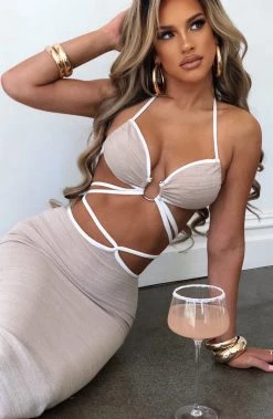 T.T NEW ARRIVALS Lelita Top - Beige