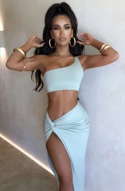 L.F Lia Crop - Sage NEW ARRIVALS