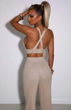 T.T NEW ARRIVALS Lila Top - Beige