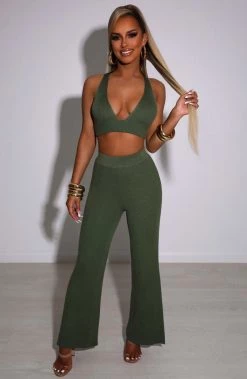 T.T NEW ARRIVALS Lila Pants - Khaki