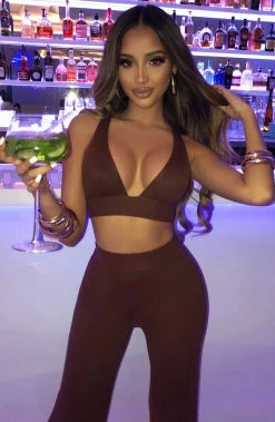 T.T Lila Top - Chocolate