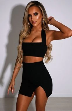 C.F Livia Mini Skirt - Black NEW ARRIVALS