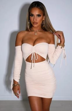 L.F Liza Mini Dress - Nude NEW ARRIVALS