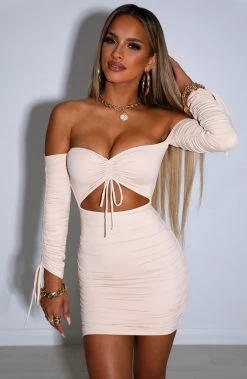 L.F Liza Mini Dress - Nude NEW ARRIVALS