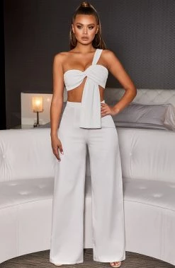F.I Vivian Pants - White Sets