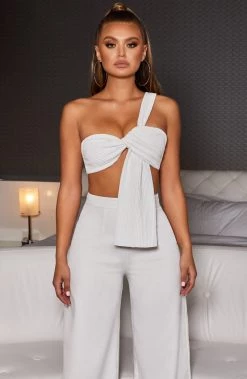 C.F Elle Top - White BACK IN