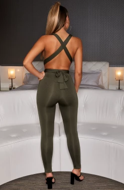 Babyboo Fashion Luxe Life Jumpsuit - Khaki