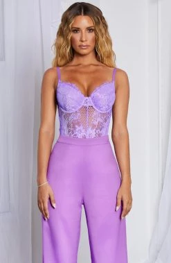 S.D Alayna Bodysuit - Lilac NEW ARRIVALS