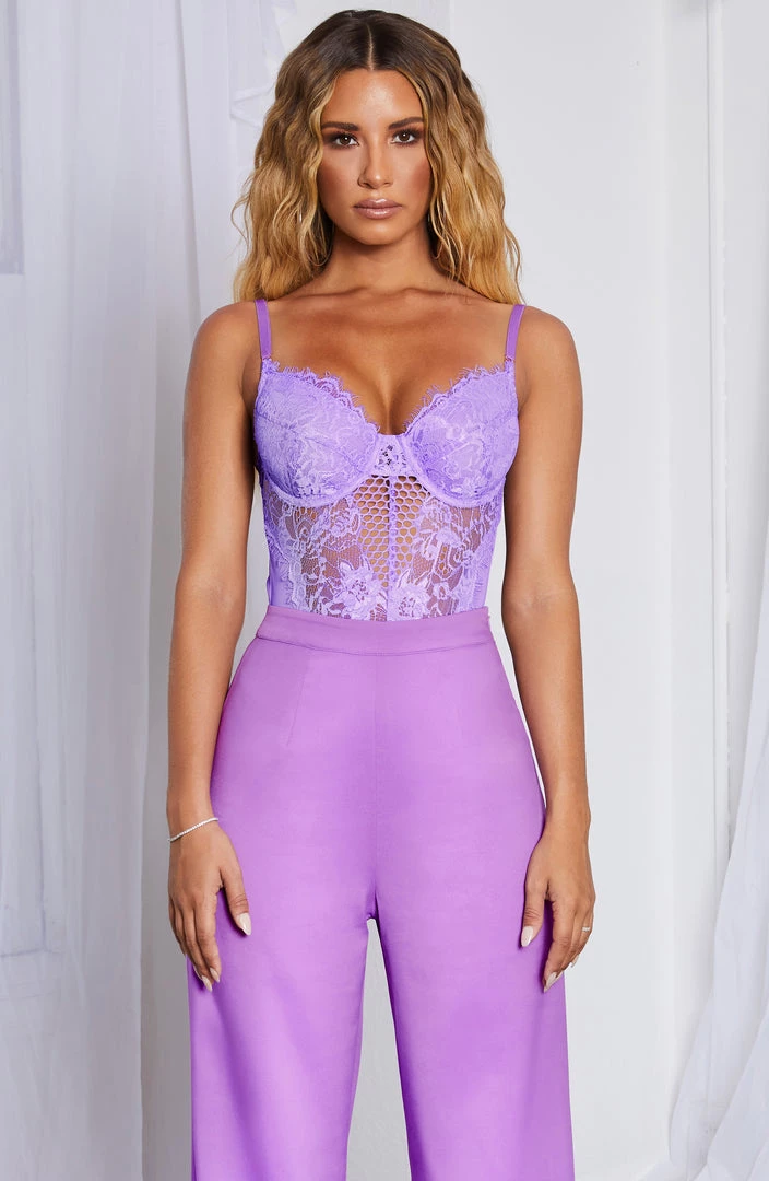 S.D Alayna Bodysuit - Lilac NEW ARRIVALS