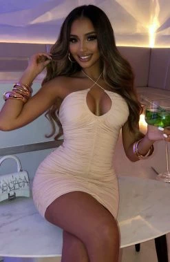 C.F Luci Mini Dress - Nude NEW ARRIVALS