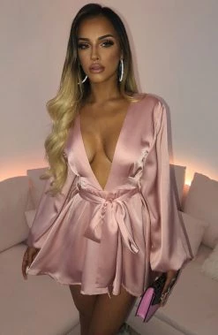 L.F Luna Playsuit - Dusty Pink NEW ARRIVALS